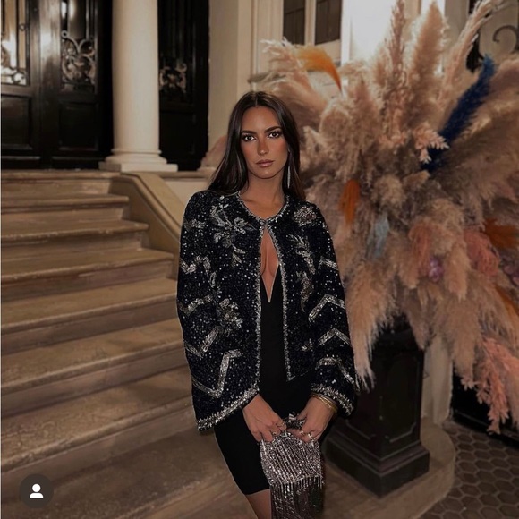 Zara Jackets & Blazers - ZARA NWT LIMITED EDITION EMBROIDERED JACKET 🔥